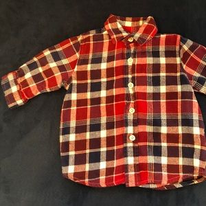 Izod button down flannel